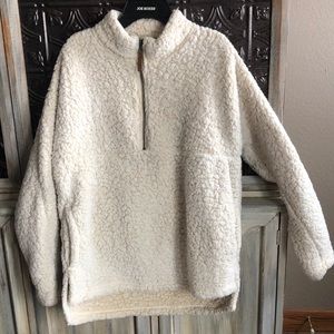 Cream women’s Sherpa